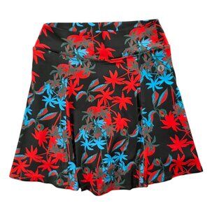 Donna Jo Skort Tam P Size 1 Small Pickleball Tennis Golf Bright Floral Tropical